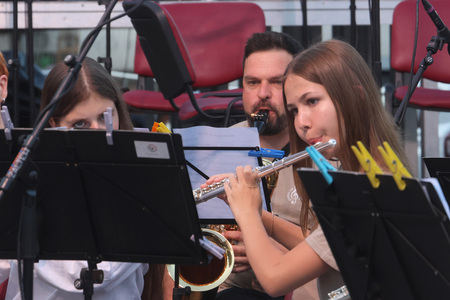 27. poletni večer ob Dnevu državnosti koncert Godbe Cerknica 11 Foto Ljubo Vukelič